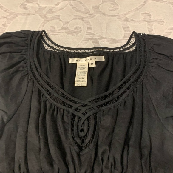 Max studio beautiful  linen dress - Picture 3 of 8